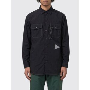 And Wander Shirt Men Black